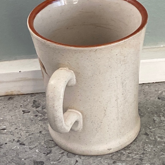 Vintage 1970s Northcraft Korea Stoneware Mug: Red-breasted Merganser Pottery - Picture 3 of 9